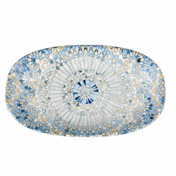 Блюдо овальное 240*140 мм Bonna Mosaic S-MT-LUCMZGRM24OKY b