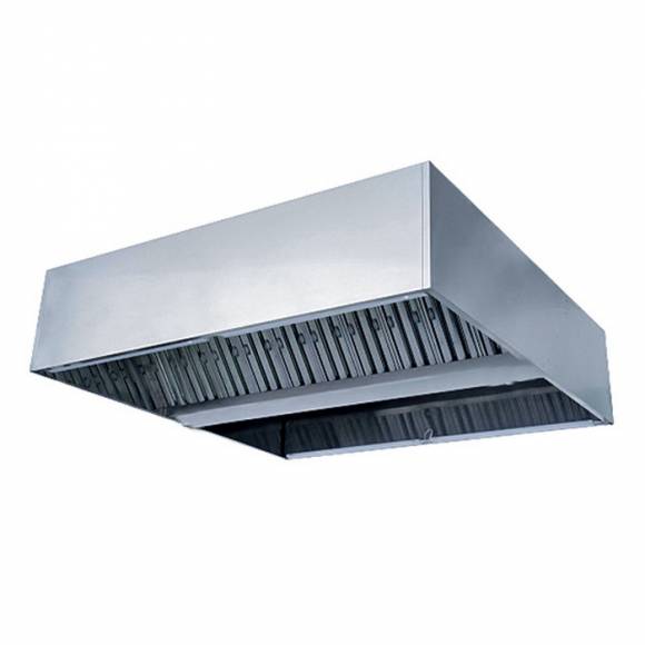 Зонт вытяжной островной коробчатый 1100*700