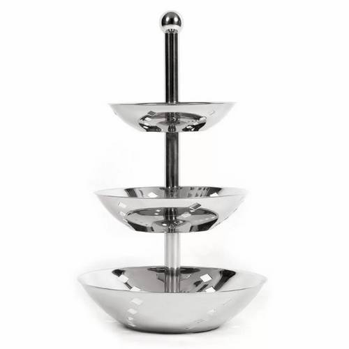 Этажерка 3 яруса, d 21/25/31 см, h 50 см, нержавейка, P.L. Proff Cuisine H0140C Этажерка 3 яруса, d 21/25/31 см, h 50 см, нержавейка, P.L. Proff Cuisine H0140C