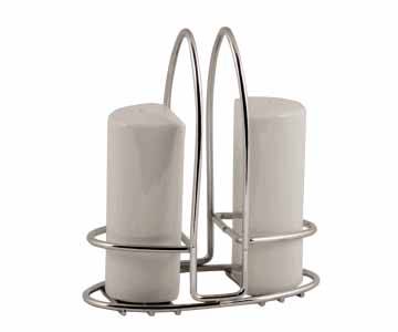 Набор для специй 2 предмета керамика, нерж. Star industrial 3000  23072 /24/ Набор для специй 2 предмета керамика, нерж. Star industrial 3000  23072 /24/