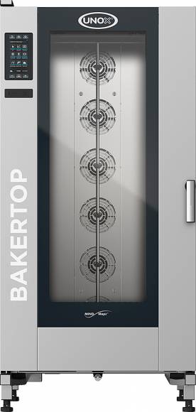 Пароконвектомат Unox (BakerTop MIND.maps)  XEBL-16EU-YPRS-11 с тележкой на 20 уровней GN 1/1 Пароконвектомат Unox (BakerTop MIND.maps)  XEBL-16EU-YPRS-11 с тележкой на 20 уровней GN 1/1