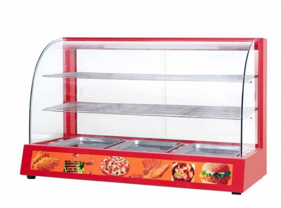 Витрина тепловая настольная Hurakan HKN-WD3E Витрина тепловая настольная Hurakan HKN-WD3E