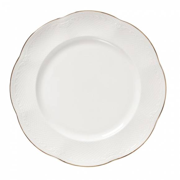 Тарелка 21 см, фарфор, Aristocrat Gold Noble 313002-Gold /6/ Тарелка 21 см, фарфор, Aristocrat Gold Noble 313002-Gold /6/