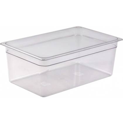 Гастроемкость GN1/1-200 поликарбонат прозрачная [JW-P118] 26,5л