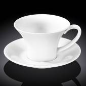 Чашка чайная с блюдцем 330мл Wilmax WL-993171/AB  /6/36/