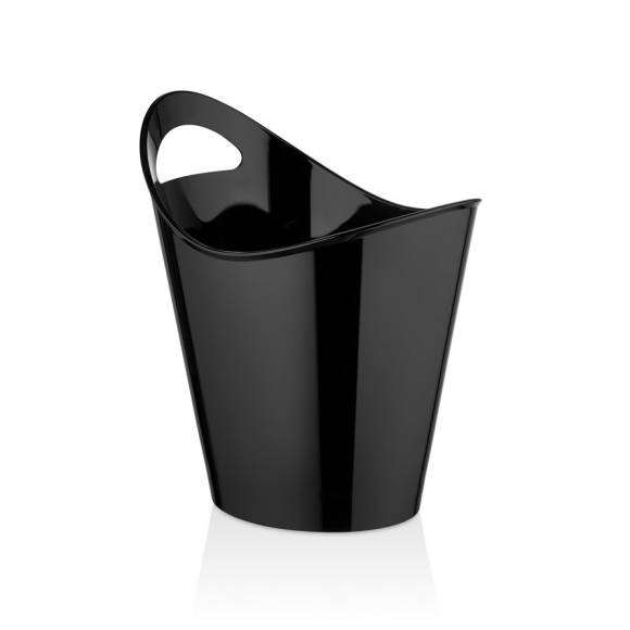 Ведро для шампанского 4 л. поликарбонат 260*200/160*130 мм. h=280 мм. с ручкой черное GP 76885 Ведро для шампанского 4 л. поликарбонат 260*200/160*130 мм. h=280 мм. с ручкой черное GP 76885