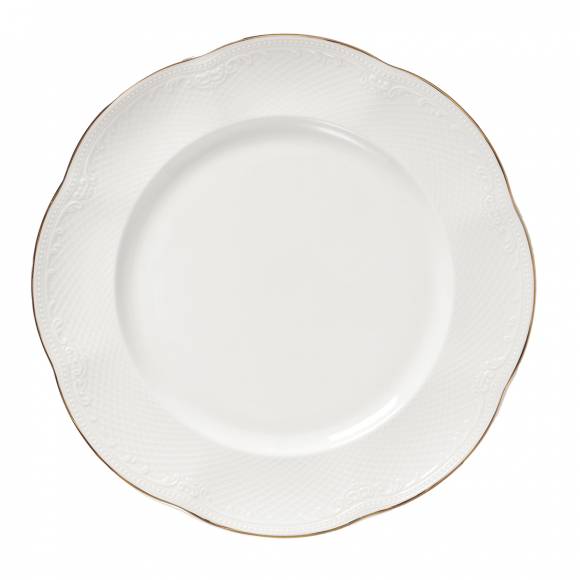 Тарелка 30 см, фарфор, Aristocrat Gold Noble 313015-Gold /6/ Тарелка 30 см, фарфор, Aristocrat Gold Noble 313015-Gold /6/