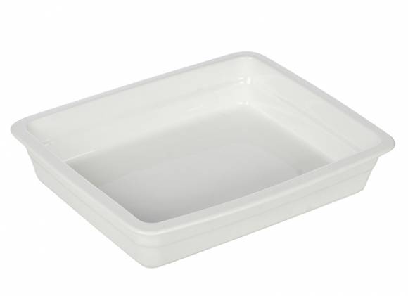 Гастроемкость GN1/2-60 керамическая Corone КНР белая LQ-QK15029 3,5л фк Гастроемкость GN1/2-60 керамическая Corone КНР белая LQ-QK15029 3,5л фк