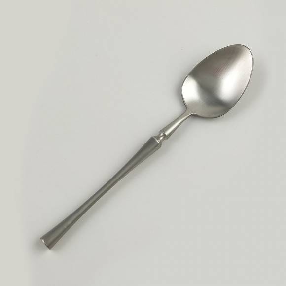 Ложка чайная,серебряный матовый цвет,серия "1920-Silver" P.L. 2768 (81280016) /12/ Ложка чайная,серебряный матовый цвет,серия "1920-Silver" P.L. 2768 (81280016) /12/