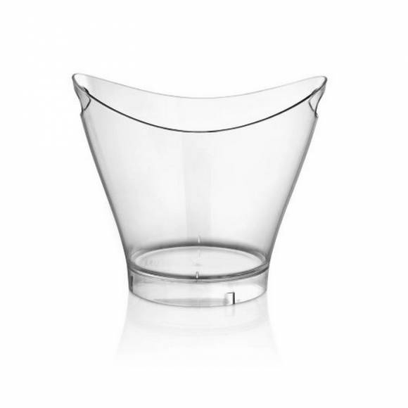 Ведро для шампанского 6 л. поликарбонат 300*240/165*165 мм. h=260 мм. с ручками прозрачное GP 76886 Ведро для шампанского 6 л. поликарбонат 300*240/165*165 мм. h=260 мм. с ручками прозрачное GP 76886