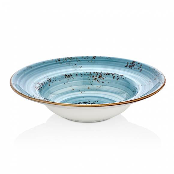 Тарелка для пасты 400мл 250мм фарфор Infinity By Bone HA-IN-ZT-25-CK /6/ Тарелка для пасты 400мл 250мм фарфор Infinity By Bone HA-IN-ZT-25-CK /6/