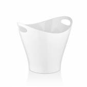 Ведро для шампанского 6 л. поликарбонат 300*240/165*165 мм. h=260 мм.с ручками белое GP 76887 Ведро для шампанского 6 л. поликарбонат 300*240/165*165 мм. h=260 мм.с ручками белое GP 76887