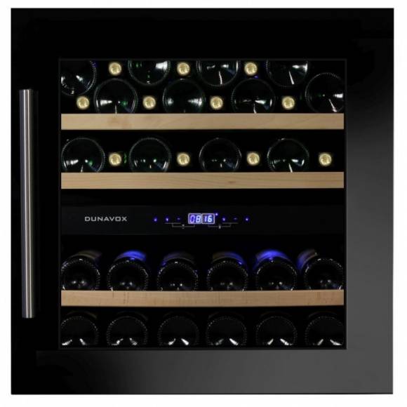 Винный шкаф компрессорный встраиваемый DUNAVOX DAB-36.80DB 2 температурные зоны Винный шкаф компрессорный встраиваемый DUNAVOX DAB-36.80DB 2 температурные зоны