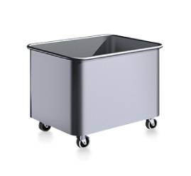 Тележка-бак для прачечной ТП26.5  ОЛДАК нерж. 100л, г/п 100кг Тележка-бак для прачечной ТП26.5  ОЛДАК нерж. 100л, г/п 100кг