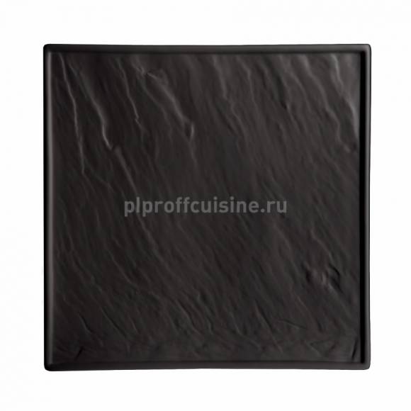 Блюдо квадратное "Organic-Black" 25*25см  P.L. F2934BK 99000195 /3/ Блюдо квадратное "Organic-Black" 25*25см  P.L. F2934BK 99000195 /3/