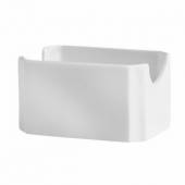 Емкость для пакетиков сахара H=55 L=103 B=68мм «Монако» White Steelite  9001 C389 /1/12/ Емкость для пакетиков сахара H=55 L=103 B=68мм «Монако» White Steelite  9001 C389 /1/12/