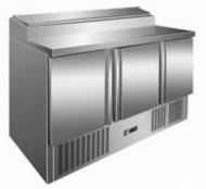 Стол холодильный для пиццы 3-дверный COOLEQ PS300 443л Стол холодильный для пиццы 3-дверный COOLEQ PS300 443л