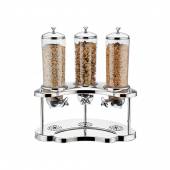 Диспенсер для сухих продуктов, 3 колбы*3 л, P.L. Proff Cuisine U30-1000 Диспенсер для сухих продуктов, 3 колбы*3 л, P.L. Proff Cuisine U30-1000