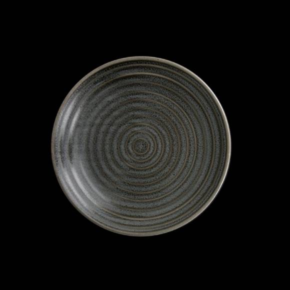 Тарелка мелкая без бортов 180 мм Corone Urbano серый 10597cem