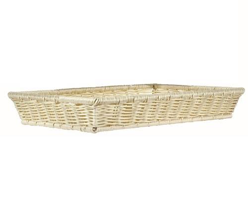 Корзинка для хлеба 415х280х65мм прямоугольная полипропилен бежевая KT3426  кт1928 Корзинка для хлеба 415х280х65мм прямоугольная полипропилен бежевая KT3426  кт1928