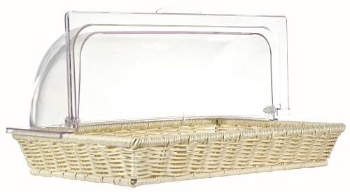 Корзинка для хлеба 415х280х65мм прямоугольная полипропилен бежевая KT3426  кт1928 Корзинка для хлеба 415х280х65мм прямоугольная полипропилен бежевая KT3426  кт1928