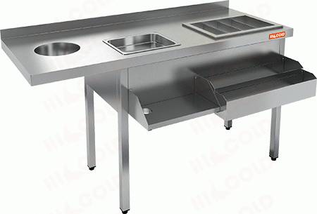 Барная станция открытая HICOLD НКС-15/6БПК