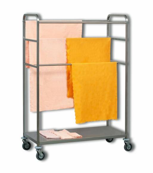Тележка-вешало для прачечной ТП32 ОЛДАК металлич. полка Тележка-вешало для прачечной ТП32 ОЛДАК металлич. полка
