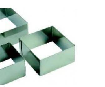 Форма кондитерская "Квадрат"  100х100мм MGSteel CRSQ3 Форма кондитерская "Квадрат"  100х100мм MGSteel CRSQ3