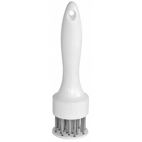 Тендерайзер для мяса 5*5*19 см. 20 стальных шипов белый Тендерайзер для мяса 5*5*19 см. 20 стальных шипов белый