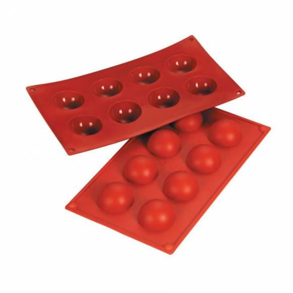 Форма силиконовая P.L. Proff Cuisine D-006 "Полусфера" 24 ячейки d 30 мм, h 15 мм (30*17,5 см) Форма силиконовая P.L. Proff Cuisine D-006 "Полусфера" 24 ячейки d 30 мм, h 15 мм (30*17,5 см)