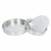 Форма для выпечки 200 мм, h 50 мм, съемное дно, алюминий, P.L. Proff Cuisine CPR082RB