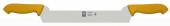 Нож для сыра 260/540 мм. с двумя ручками, желтый PRACTICA Icel 24300.9504000.260 Нож для сыра 260/540 мм. с двумя ручками, желтый PRACTICA Icel 24300.9504000.260