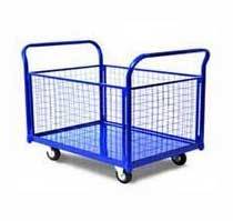 Тележка-корзина для склада ТС1 ОЛДАК платформенная г/п 200кг Тележка-корзина для склада ТС1 ОЛДАК платформенная г/п 200кг