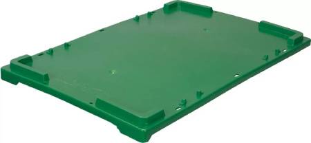 Крышка к ящику 600*400*20 мм. сплошная зеленая /1/200/ Крышка к ящику 600*400*20 мм. сплошная зеленая /1/200/