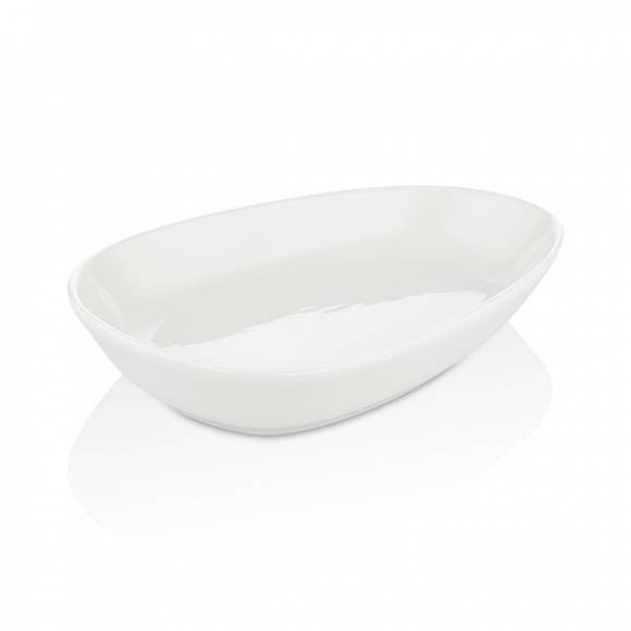 Блюдо овальное 19*13 см,фарфор Island White By Bone IS-19-OV /12/ Блюдо овальное 19*13 см,фарфор Island White By Bone IS-19-OV /12/