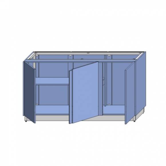 МОБ-Д 1400х800х860 серия RD1 Каркас с обшивкой ЛДСП, двери, 2-е внутр.полки МОБ-Д 1400х800х860 серия RD1 Каркас с обшивкой ЛДСП, двери, 2-е внутр.полки