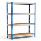 Стеллаж МКФ 18504-3,0 4 полки 1830*508*3000 Стеллаж МКФ 18504-3,0 4 полки 1830*508*3000