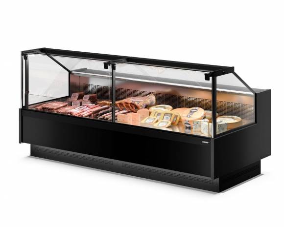 Витрина Dazzl Galaxy 090 Plug-in 375 вентилируемая среднетемпературная (без боковин)