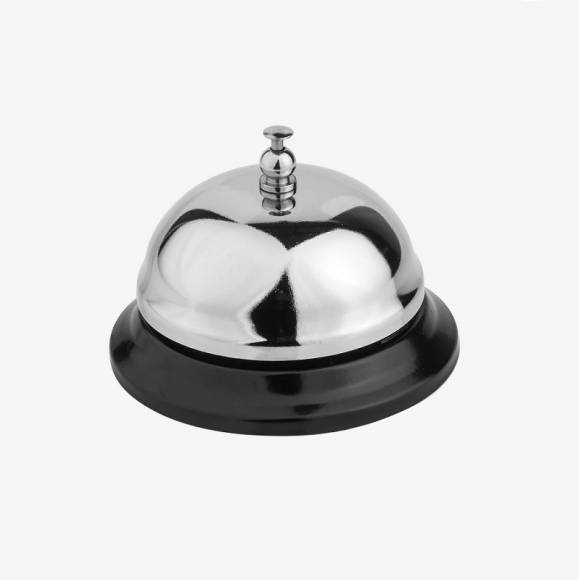Звонок барный хром.сталь 85мм MGsteel Звонок барный хром.сталь 85мм MGsteel