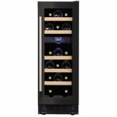 Винный шкаф компрессорный встраиваемый DUNAVOX DAU-17.57DB 2 температурные зоны