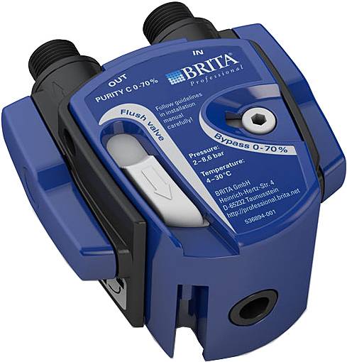 Головная часть фильтра Brita с bypass 0-70% со слайдером, G3/8 1013637 Головная часть фильтра Brita с bypass 0-70% со слайдером, G3/8 1013637