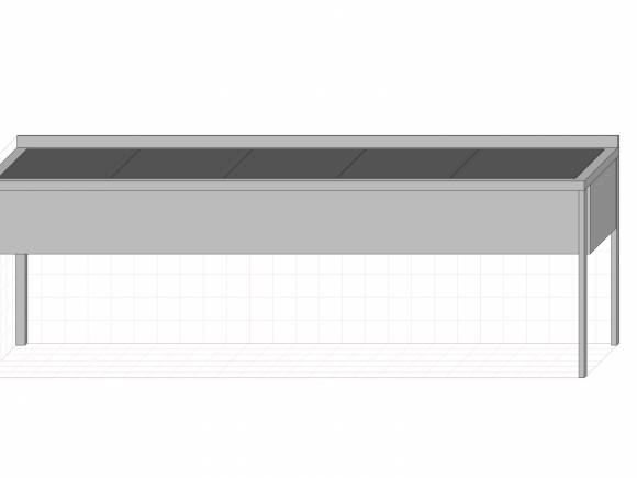 ВМ5 Ванна моечная сварная 5-и секционная 1900*700*850 гл.450 с бортом ВМ5 Ванна моечная сварная 5-и секционная 1900*700*850 гл.450 с бортом