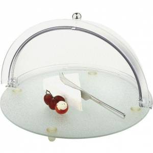 Поднос для сыра APS d=38 см с крышкой Roll-Top 00978  03171606 Поднос для сыра APS d=38 см с крышкой Roll-Top 00978  03171606