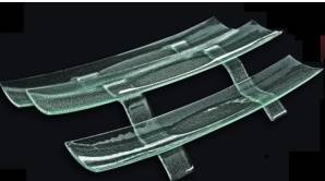 Этажерка 2-ярусная для сервировки 3D Glassware 560*110 мм 50055  1156-1243-94-003 Этажерка 2-ярусная для сервировки 3D Glassware 560*110 мм 50055  1156-1243-94-003