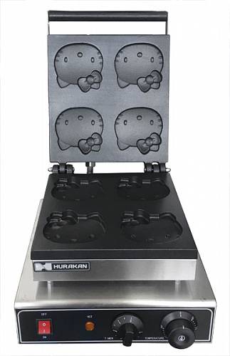 Вафельница Hurakan HKN-GES13 HELLO KITTY 4 вафли Вафельница Hurakan HKN-GES13 HELLO KITTY 4 вафли