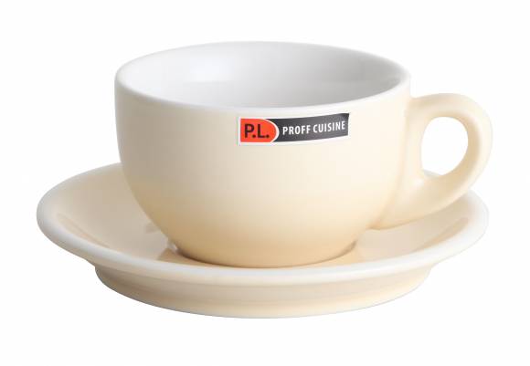 Чайная пара 280 мл бежевая Barista  P.L. Proff Cuisine 10620/8928 /4/ Чайная пара 280 мл бежевая Barista  P.L. Proff Cuisine 10620/8928 /4/