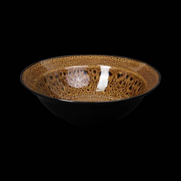 Тарелка-миска глубокая 500мл 205мм, коричневый Tvist Madeira фк6116