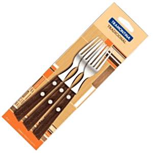 Вилка столовая набор 3шт. Tramontina Tradicional деревянная ручка 22202/300 (03110853) Вилка столовая набор 3шт. Tramontina Tradicional деревянная ручка 22202/300 (03110853)