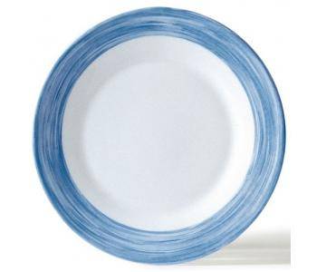 Тарелка d=225 мм суповая синий край Браш H3610  40578 /6/ Тарелка d=225 мм суповая синий край Браш H3610  40578 /6/