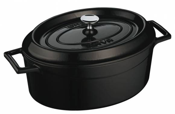 Кастрюля чугун  0,42л LAVA LV O TC 10 K2 BLACK MATT 47200 Кастрюля чугун  0,42л LAVA LV O TC 10 K2 BLACK MATT 47200